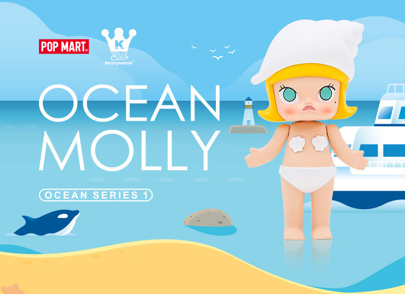 MOLLY(モリー) 可愛い海の生き物たち【1個】 [POPMART (ポップマート)]